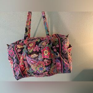 Large Vera Bradley Quilted Duffel